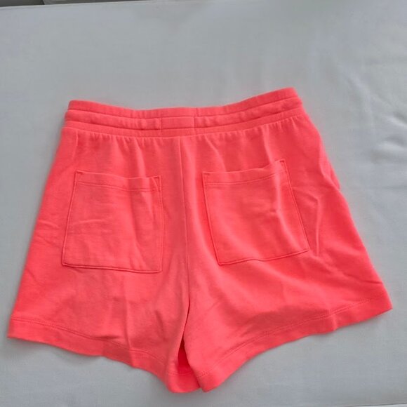 Lou & Grey Signature Soft Drawstring Lounge Shorts Flourescent Orange XSP - Picture 4 of 5